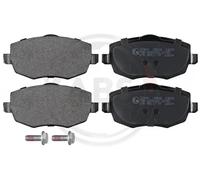 ABS All Brake Systems Brake Pad Set 37444 - Front Disc for Lancia Ypsilon 199A2/188A9.000 1.2L 4cyl