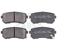 Brake pads 37533 A.B.S. for HYUNDAI KIA