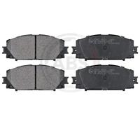ABS All Brake Systems – Brake Pad Set A.B.S. 37542 – Front – Toyota Yaris/Vitz (05-21)