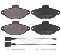 Front Brake Pad Set A.B.S. 37595 for Ford/Fiat KA/500/Panda (07-21)