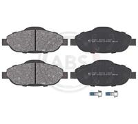 ABS All Brake Systems Brake Pad Set 37607 - Disc Brake, Fits Peugeot 308 CC 1.6 16V