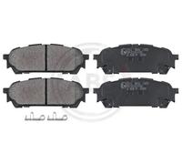 A.B.S. 37611 Brake pad set