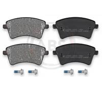 ABS All Brake Systems - Brake Pad Set 37664 - Disc Brake - Fits Mercedes-Benz Citan Traveliner 112