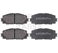 Brake pads 37755 A.B.S. for LEXUS TOYOTA