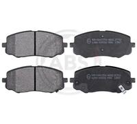 ABS All Brake Systems Front Brake Pad Set 37763 - Fits Hyundai i20 (08-14)