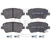 Brake pads 37873 A.B.S. for NISSAN MICRA IV NOTE MICRA V