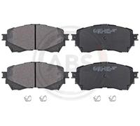 ABS All Brake Systems Front Brake Pad Set 37977 for Mazda 6 (18-21)