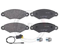 Brake pads 37997 A.B.S. for RENAULT KANGOO