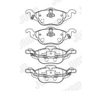 JURID 571968J Brake pad set