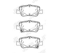 JURID 572601J Brake pad set