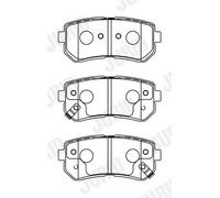 JURID 572604J Brake pad set