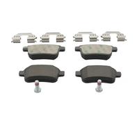 JURID Brake pad set 573272J not prepared for wear warning indicator RENAULT: Kangoo II Express, MERCEDES-BENZ: Citan Panel Van, Citan Dualiner