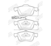 JURID 573334J Brake pad set