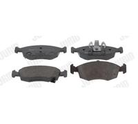 Jurid Brake Pad Set 573366J - Disc Brake - Fits Chrysler Ypsilon 0.9 TwinAir