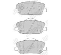 Jurid Brake Pad Set 573447J – Disc Brake – for HYUNDAI KIA K5, Azera, Optima, Grandeur V