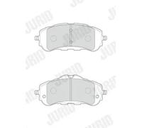 JURID 573620J Brake pad set