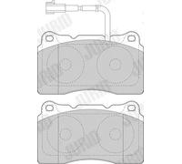 Brake pads 573637J JURID for ALFA ROMEO BRERA 156 156 Sportwagon 147 GT 159