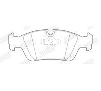 JURID 573710J Brake pad set