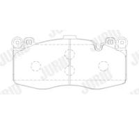 BRAKE PAD SET DISC BRAKE 573879J FOR BMW X5/F15/F85 X6/F16/F86 S63B44B 4.4L 8cyl