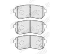 Brake pads 574047J JURID for HYUNDAI KIA