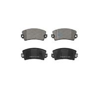 LPR Brakes Disc Brake Pad Set 5SP129 - for Renault, Citroen, Peugeot, Fiat