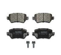 SAMKO 5SP1650 Brake Pad Set, disc brake for OPEL,VAUXHALL
