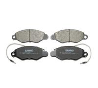 Brake pads 5SP1663 SAMKO for NISSAN CABSTAR E
