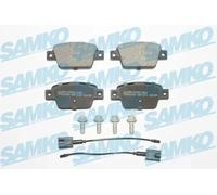 Brake pads 5SP1676 SAMKO for FIAT ALFA ROMEO LANCIA