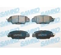 BRAKE PAD SET DISC BRAKE 5SP2069 FOR FIAT MAZDA ABARTH 552 53 268 1.4L 4cyl 2.5L