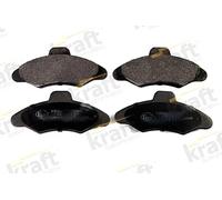 Brake pads 6002080 KRAFT AUTOMOTIVE for FORD ESCORT Mk VI ORION III