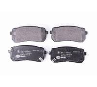 HELLA 8DB 355 013-551 Brake pad set