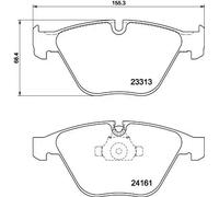 HELLA 8DB 355 039-241 Brake pad set