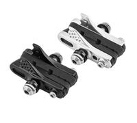 Brake Pads and Aluminium Holders for BROMPTON (4 pads + 4 holders SILVER)