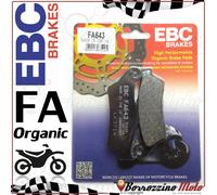Brake Pads Anterior EBC Organic FA643 Harley Davidson XG 500 Street 2014