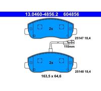ATE 13.0460-4856.2 Brake pad set