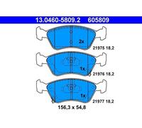 Brake pads 13.0460-5809.2 ATE for TOYOTA AVENSIS AVENSIS Liftback AVENSIS Estate