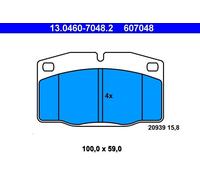 ATE Brake Pad Set 13.0460-7048.2 – Disc Brake for OPEL/VAUXHALL – UK Stock