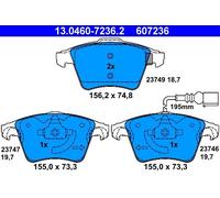 Brake Pads ATE 13.0460-7236.2 for VW