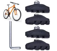 Brake Pads Bike, Motorbike Brakes Pad, 1.97 Inches Smooth Stopping Design & Lightweight Builds, V Braking Blocks Components with Wrench for Kids, Adults, Men, Exercise, Commuting, and Cycling Needs