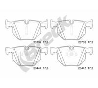 Brake Pad Set, disc brake BRECK 23447 00 554 10 for BMW X5 (E70) 3 2006-2008