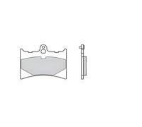 ✅Fits BREMBO 07GR5605 Brake pads 07GR5605 carbon / ceramic, intende ⭐UK Seller⭐