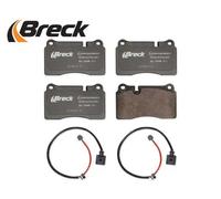 Brake pads Ceramic 24098 00 551 00 BRECK for VW CUPRA