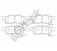 Brake pads Ceramic 25190 00 551 00 BRECK for JEEP MERCEDES-BENZ