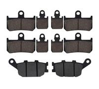 Brake Pads Compatible With For YZF For R1 2007 2008 2009 2010 2011 2012 2013 2014 Motorcycle Front And Rear Brake Pads Accessories(Complete set)