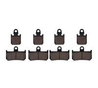 Brake Pads Compatible With For YZF For R1 2007 2008 2009 2010 2011 2012 2013 2014 Motorcycle Front And Rear Brake Pads Accessories(2 pairs of front)