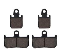 Brake Pads Compatible With For YZF For R1 2007 2008 2009 2010 2011 2012 2013 2014 Motorcycle Front And Rear Brake Pads Accessories(Front)