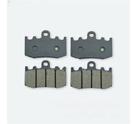 Brake Pads Compatible With R1150GS Adventurer 2002-2005 R1150RT Integral ABS 2000-2006 Motorcycle Front And Rear Brake Pads(Front)