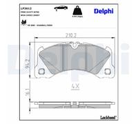 Brake Pads Delphi LP3612 for PORSCHE