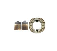 Brake Pads Drum Set For PIAGGIO For Zip 50 2000-2008 2T 4T 2000-2011 For VESPA ET4 125 96-99 LXV LXV125 S S125 2007-2013 S 50(Copper Set)