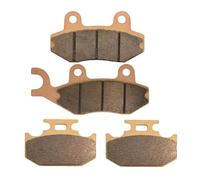 Brake Pads FA135 FA152 compatible with Y&amaha TTR250 TTR 250 1999-2006 Motorcycle Copper Based Sintered Front & Rear Brake Pads Brake Pad Sets
